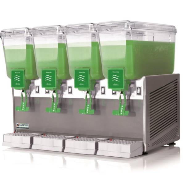 Dispensador de Bebidas Frías de 4 Tanques